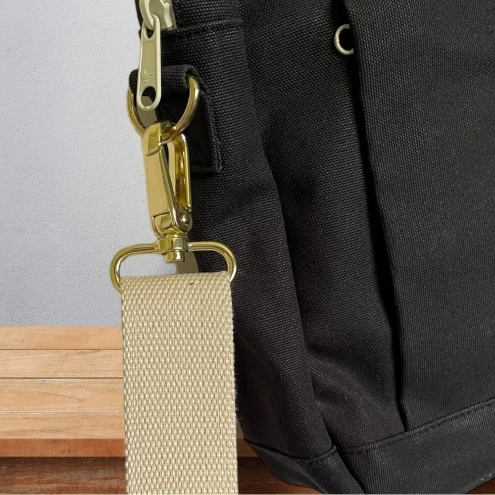 ESPEROS Baldwin Porter Black Brief Messenger Laptop Bag